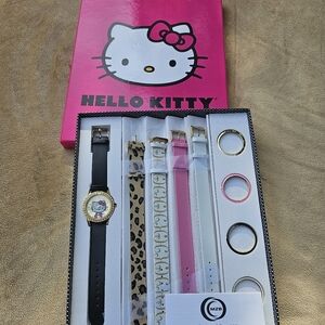 Sanrio Hello Kitty Black and White Polka Dot Box